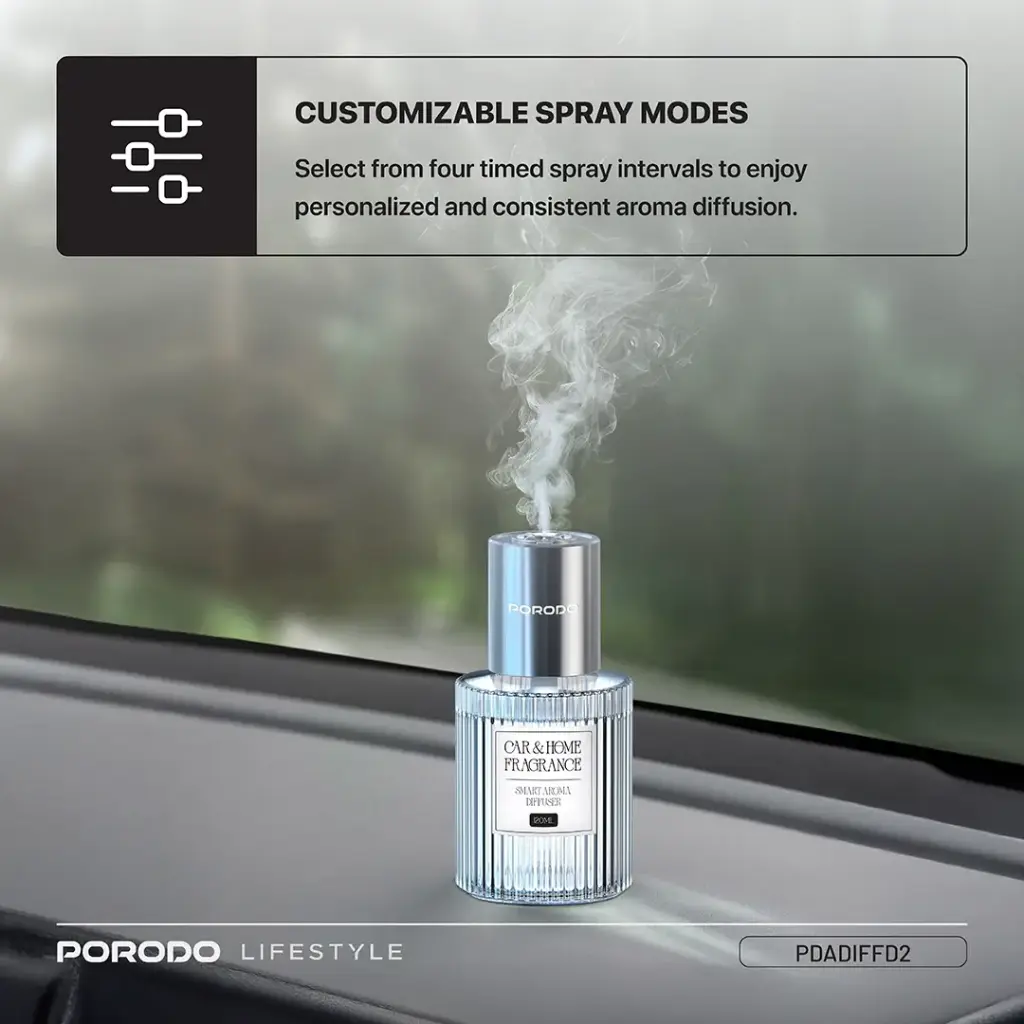Porodo Lifestyle Grasse Smart Aroma Diffuser 5