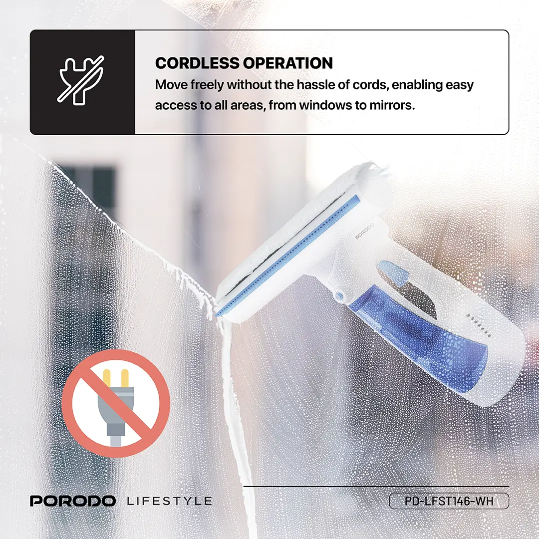 Porodo Lifestyle Handheld Window Cleaner 2