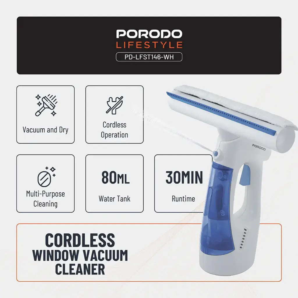 Porodo Lifestyle Handheld Window Cleaner 6