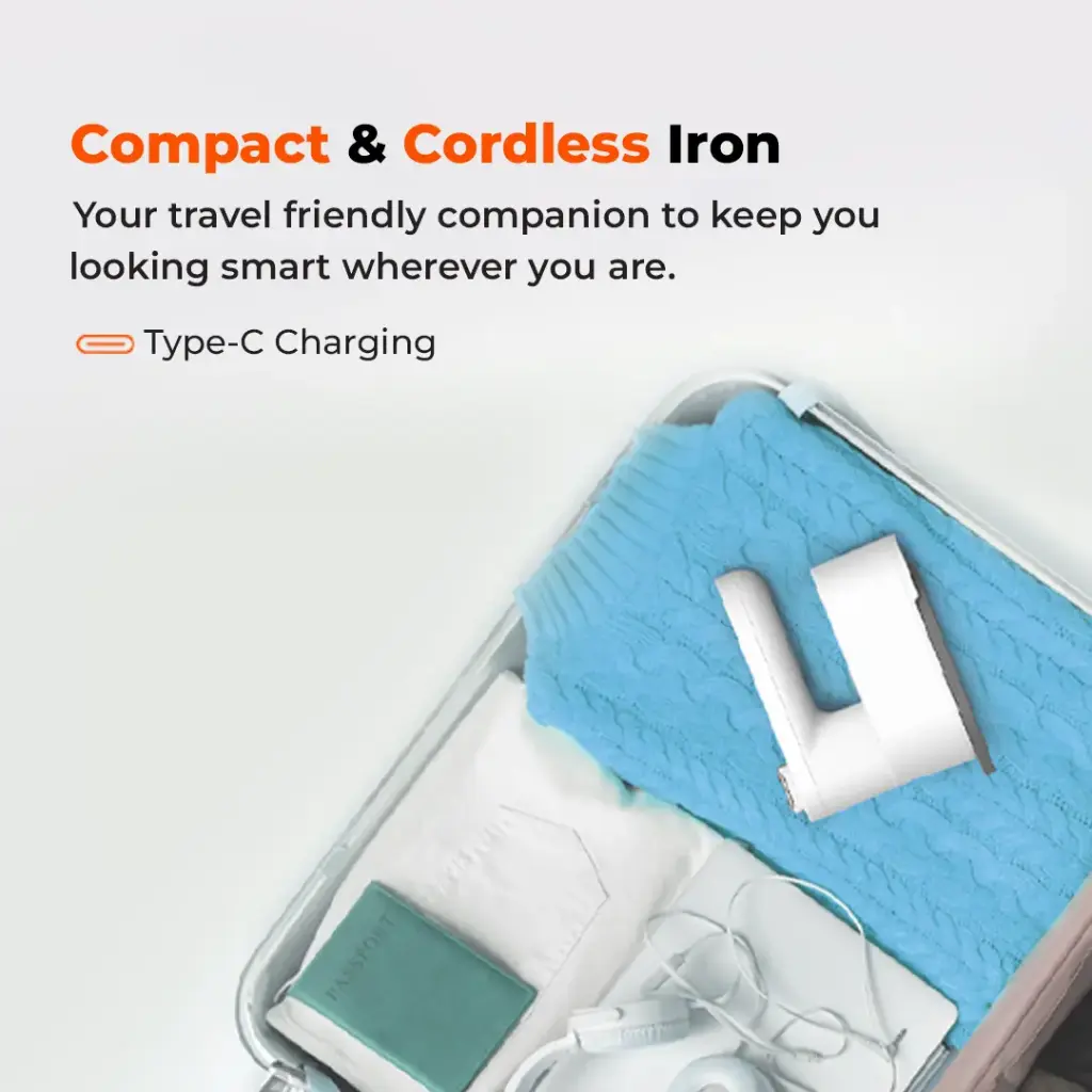 Porodo Lifestyle Heatpulse Portable Steam Iron 4