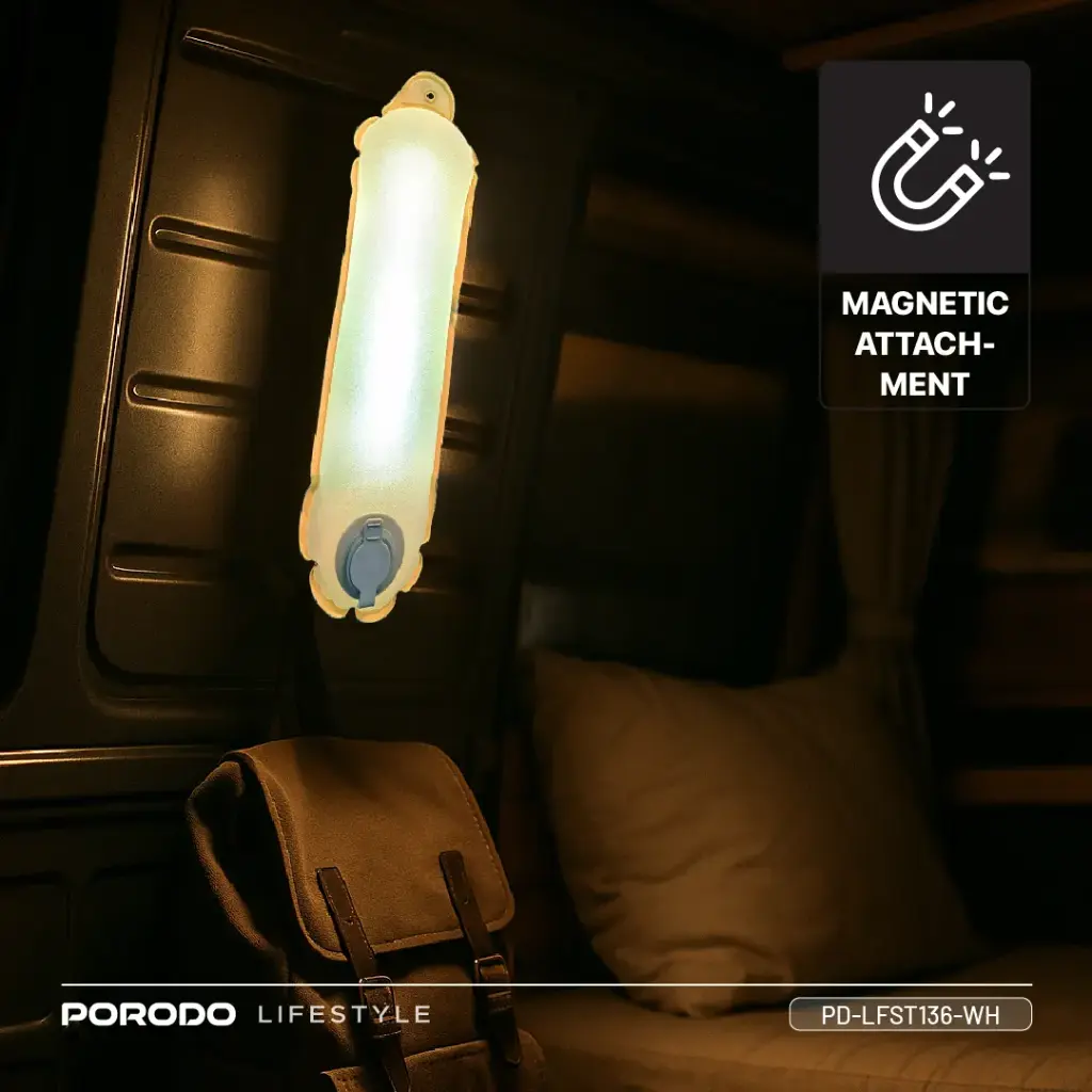 Porodo Lifestyle Inflatable Outdoor Magnetic Tube Light 5