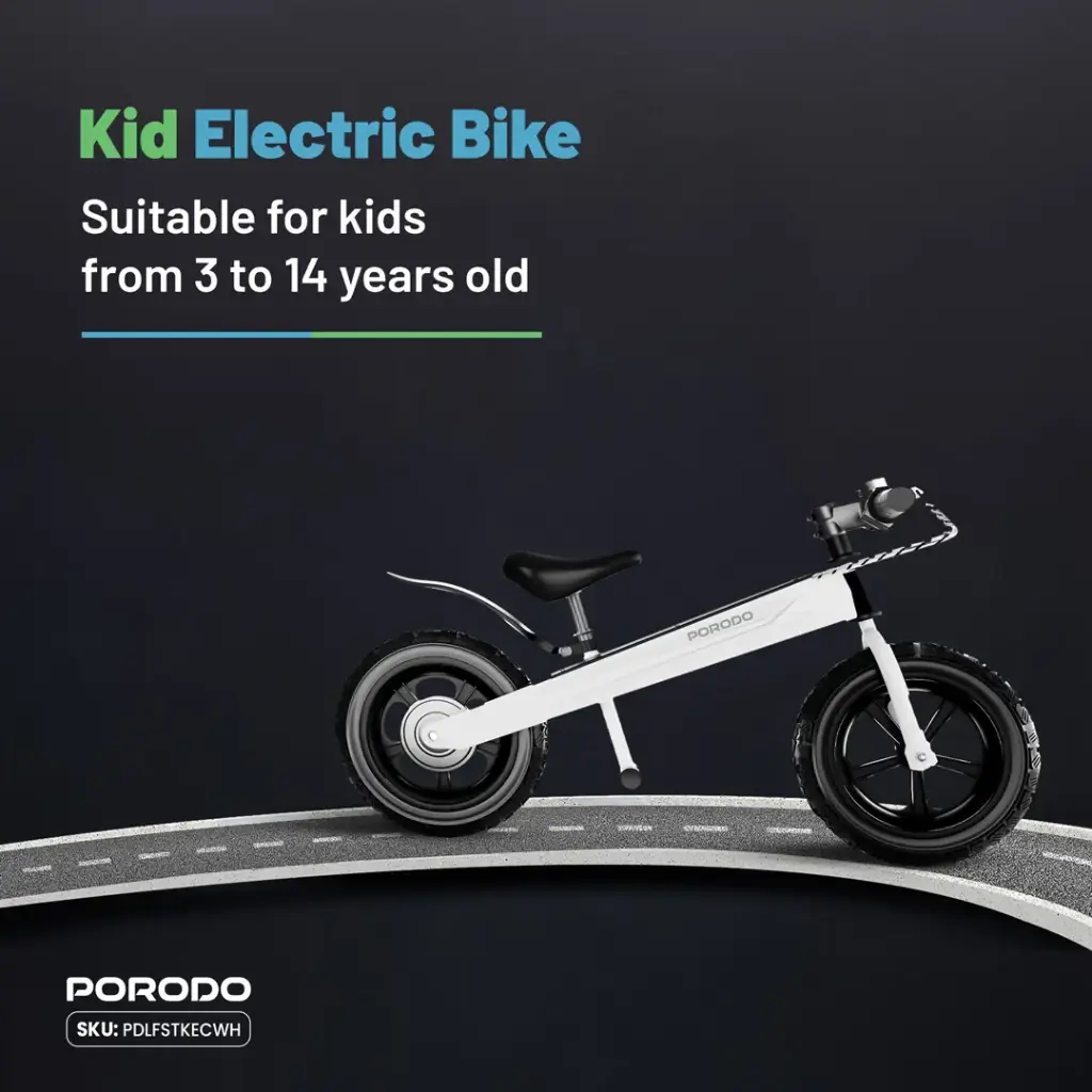 Porodo Lifestyle JoyCruiser Kids Electric Bike 2