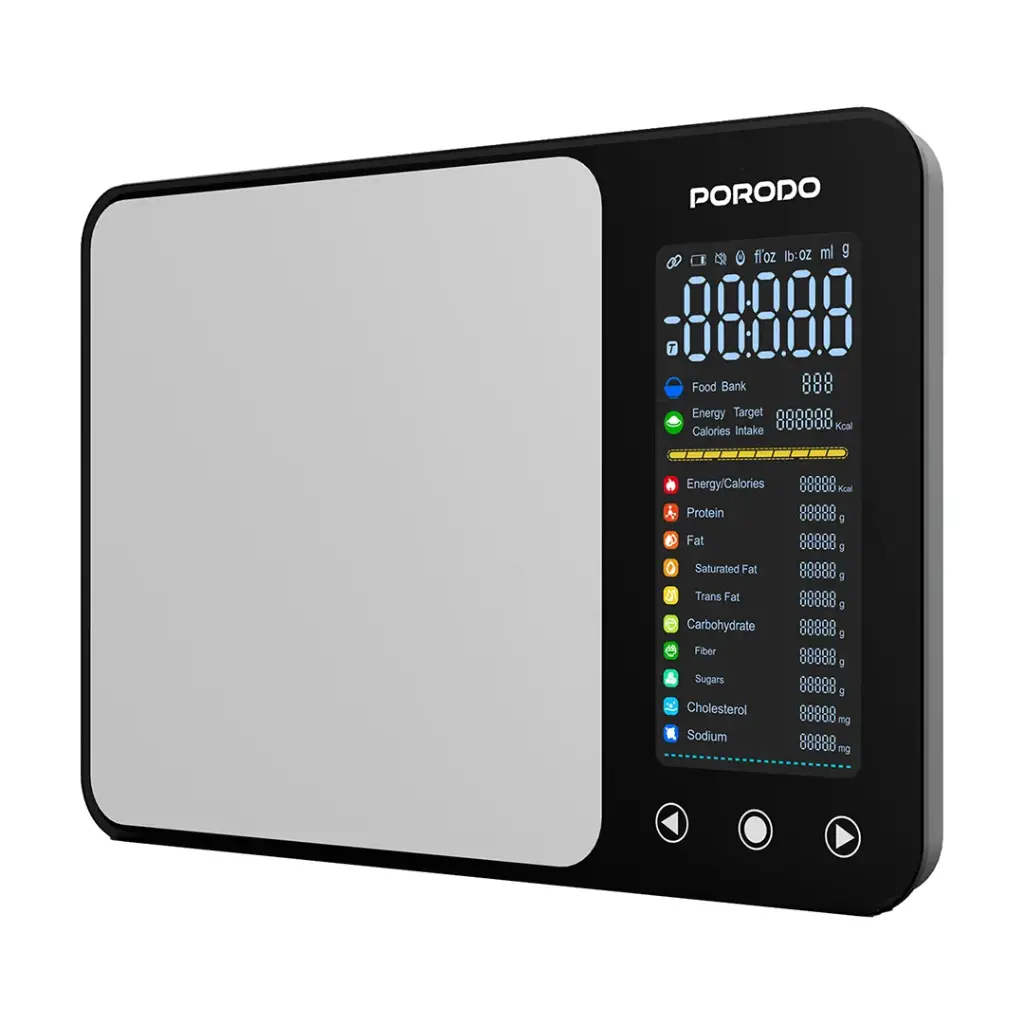 Porodo Lifestyle Kalio Smart Food Kitchen Scale 4