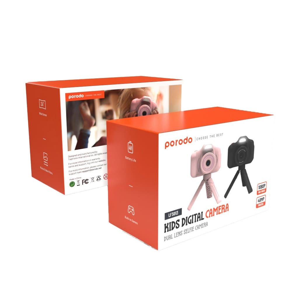 HD Digital Kids Camera with Tripod Stand 8
