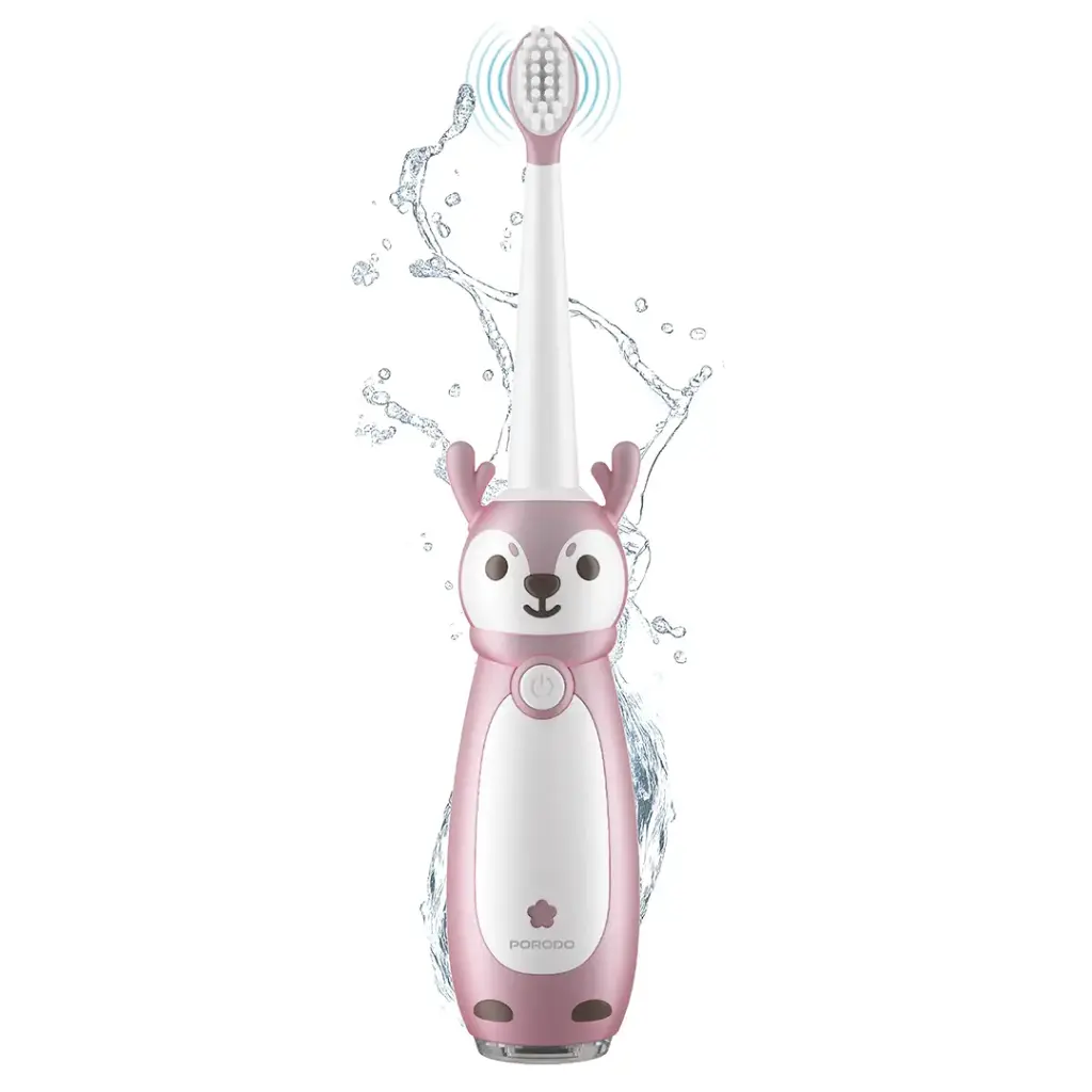 Porodo Kids Electric Toothbrush - Deer Design 2