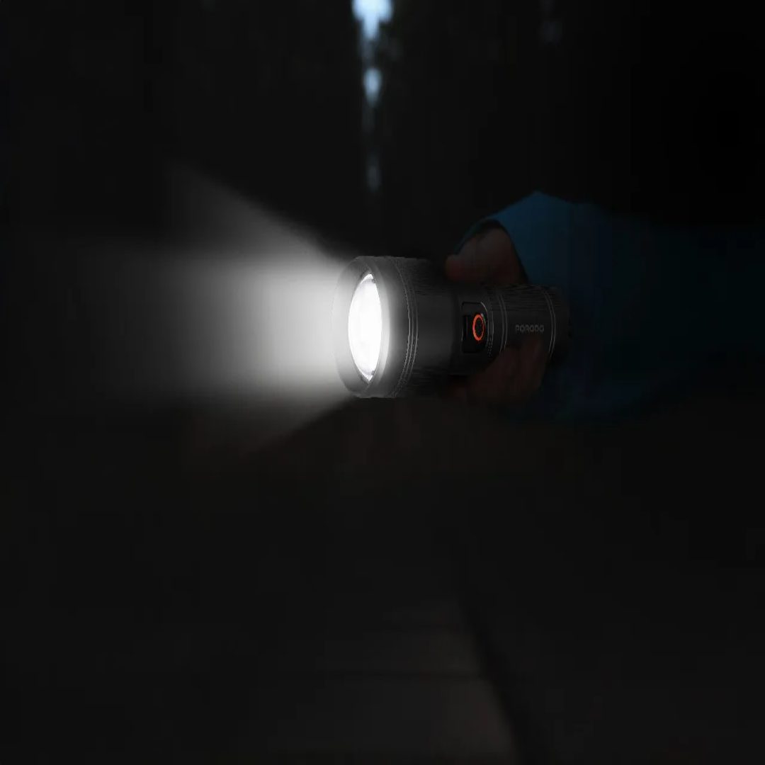 Porodo Lifestyle Lumalite 2600 Rechargeable Flashlight 5