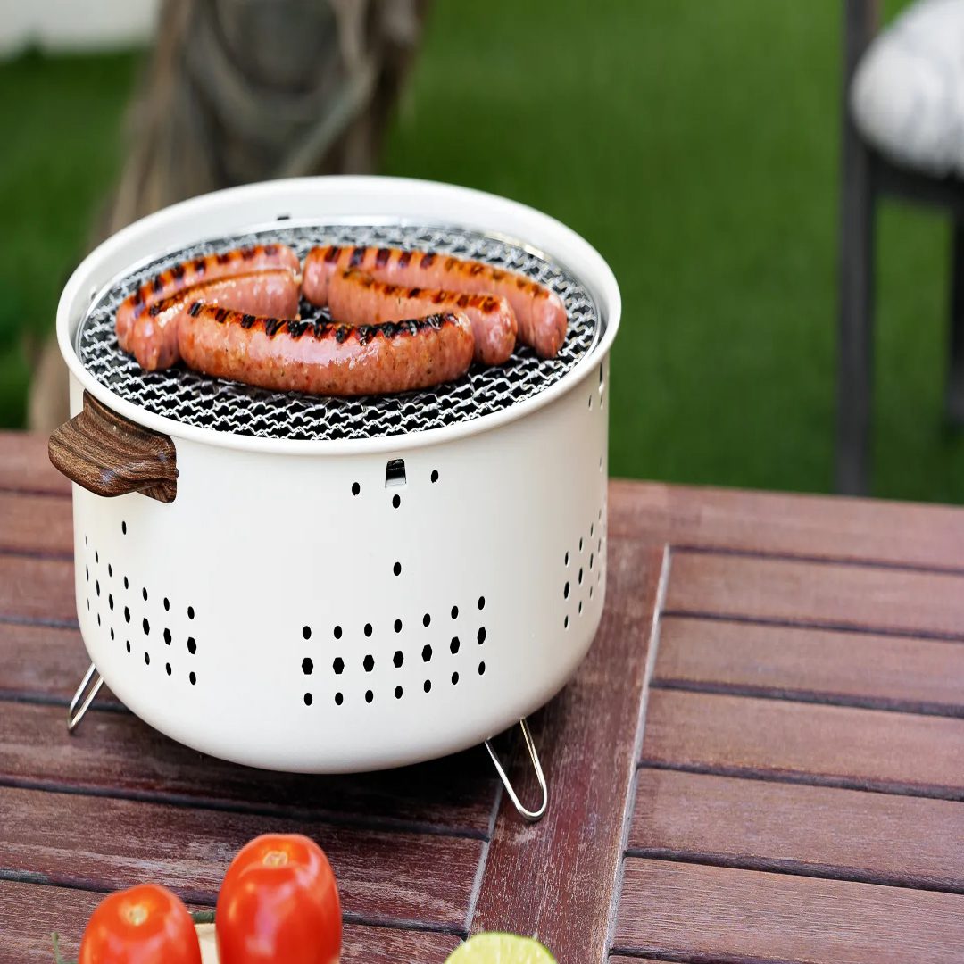 Porodo Lifestyle Mini Portable Charcoal Grill Outdoor Adventure Made Easy 3
