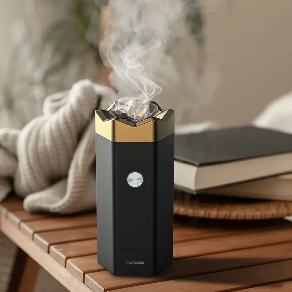 Porodo Lifestyle Oasis Mist Electronic Bakhour Burner 2