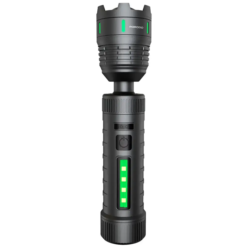 Porodo Lifestyle Orbit Multi-Color Laser Torch with Power Bank 5