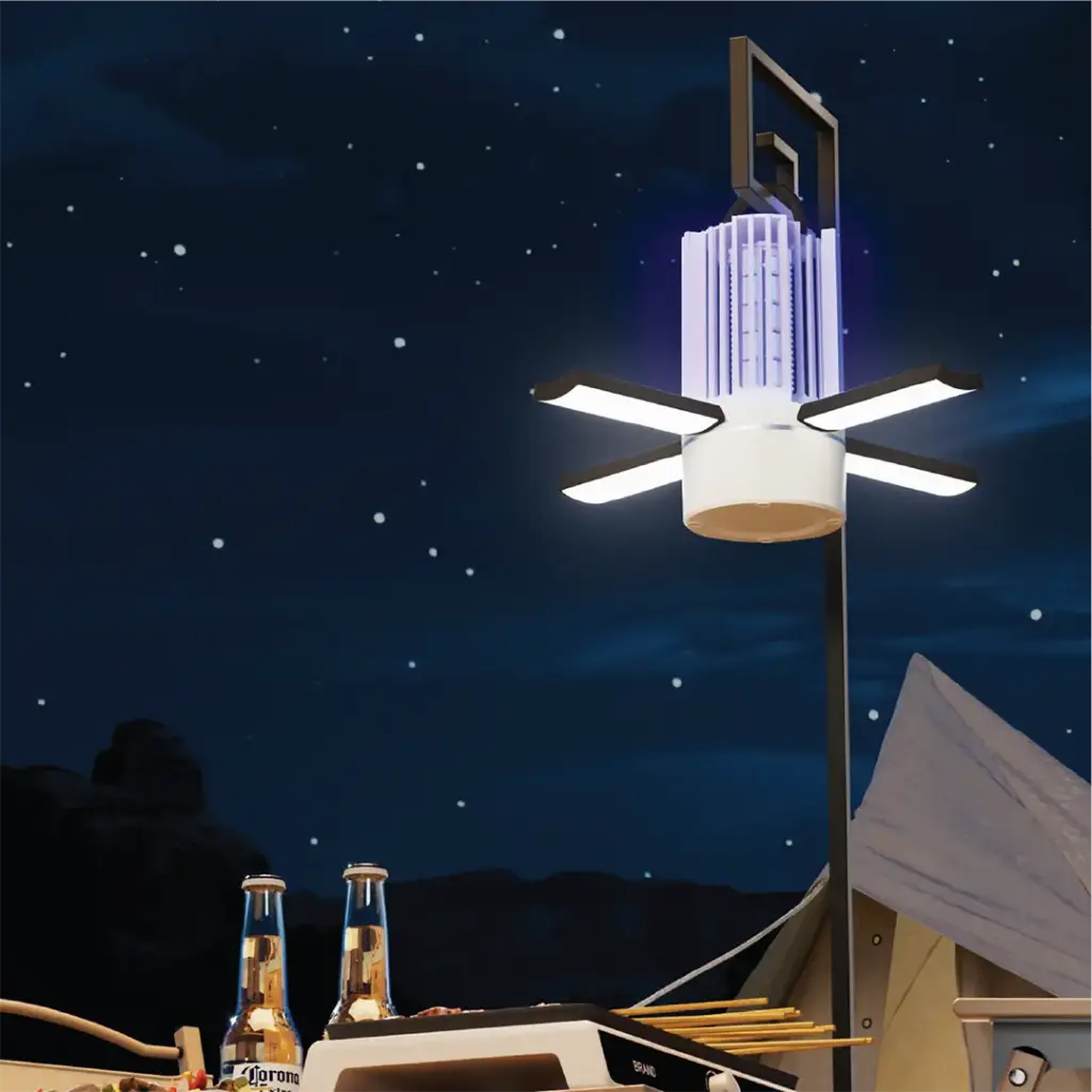 Porodo Lifestyle Portable 2-In-1 Insect Killer Lamp 2