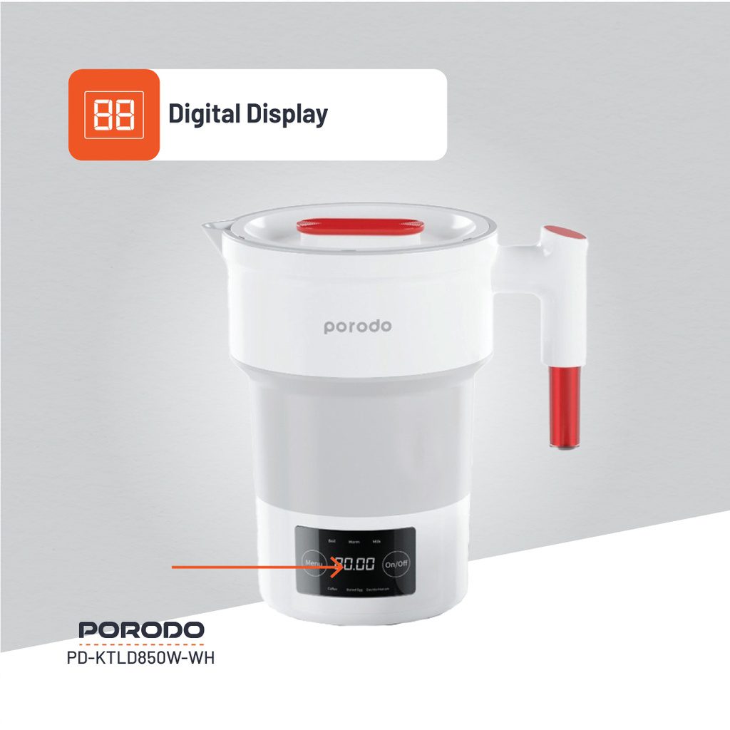 Porodo Electric Kettle with Temperature Control 4