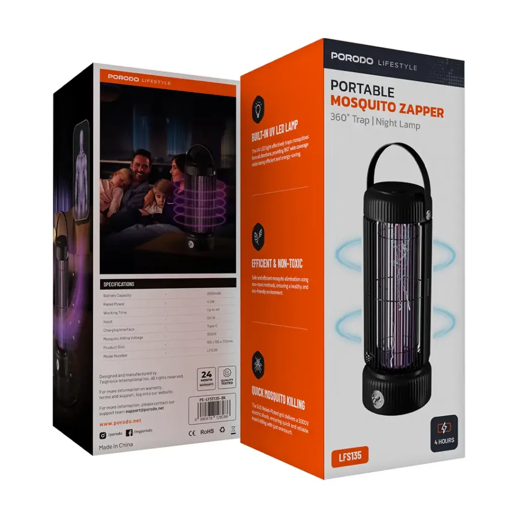 Porodo Lifestyle Portable Mosquito Zapper 2