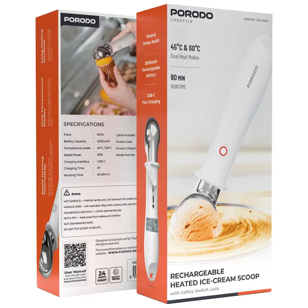Porodo Ice Cream Scoop 4