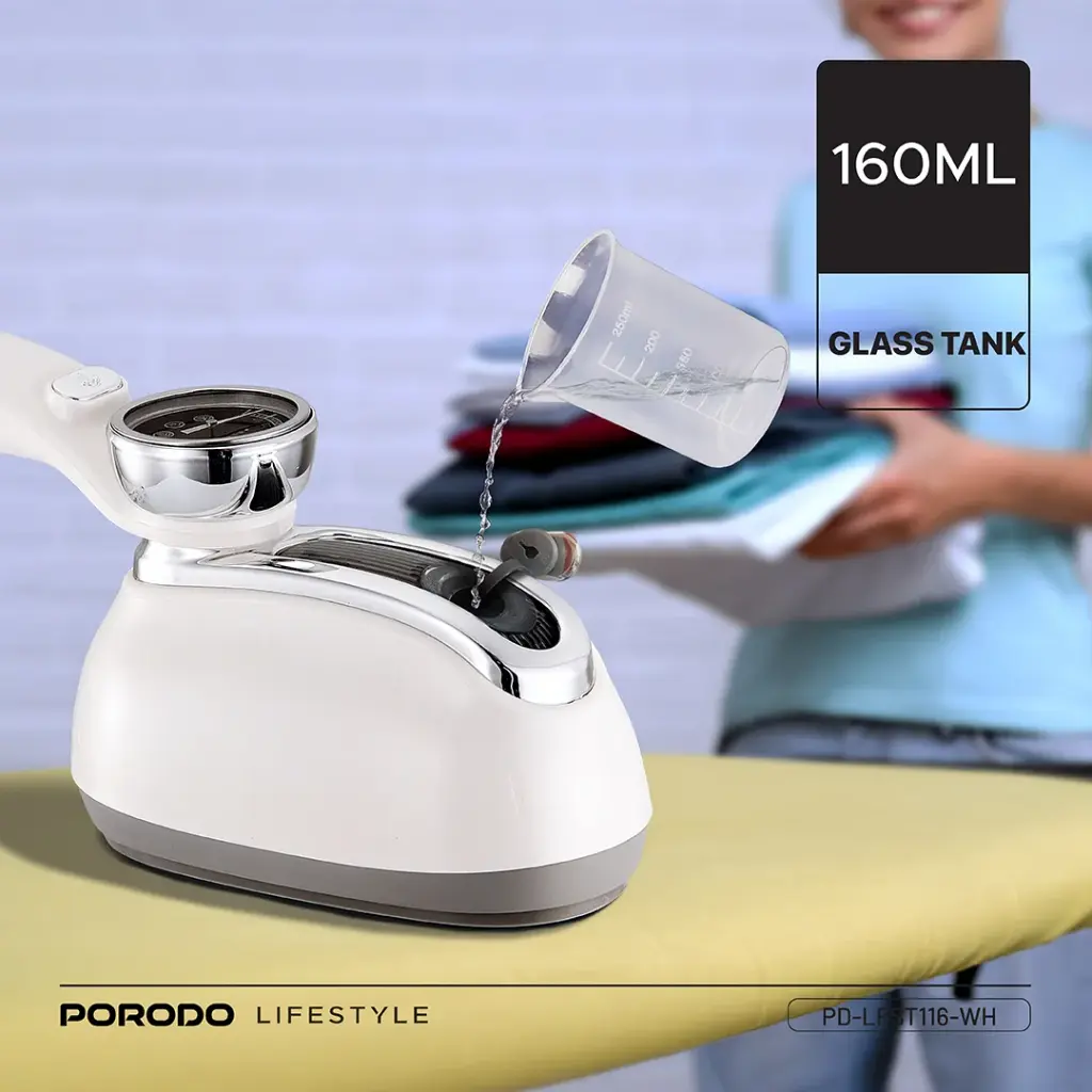 Porodo Lifestyle Retro Thermometer Steam & Heat Iron 2