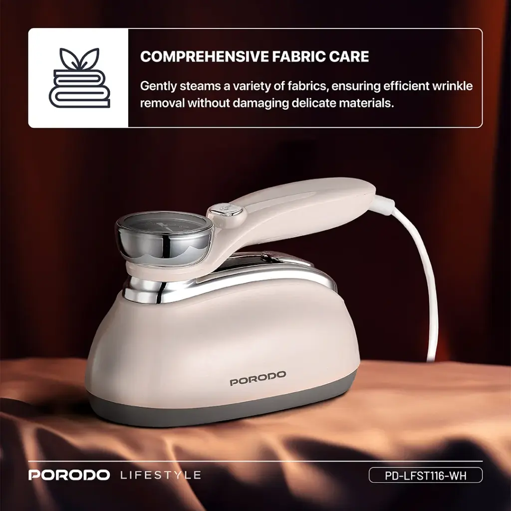 Porodo Lifestyle Retro Thermometer Steam & Heat Iron 3