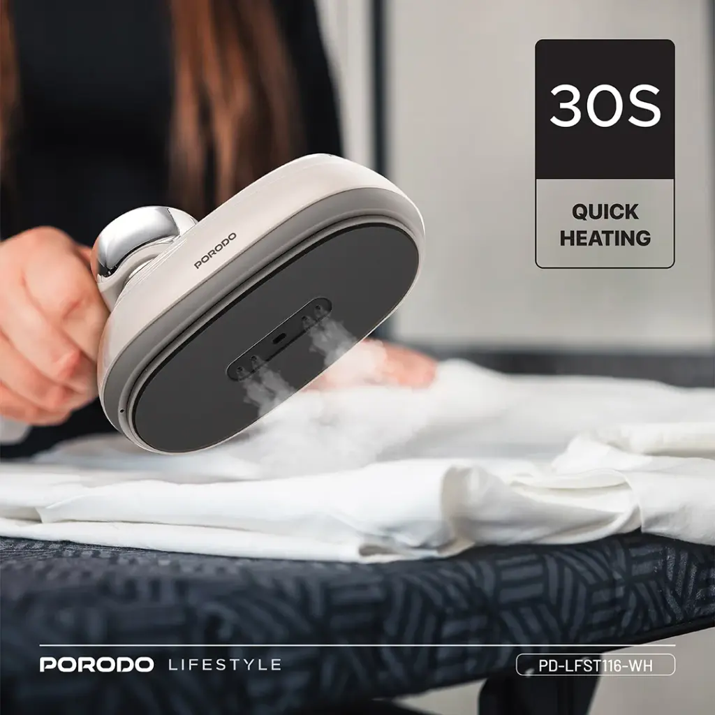 Porodo Lifestyle Retro Thermometer Steam & Heat Iron 6