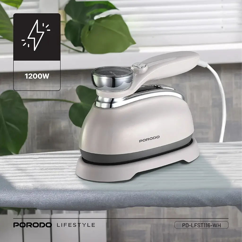 Porodo Lifestyle Retro Thermometer Steam & Heat Iron 7