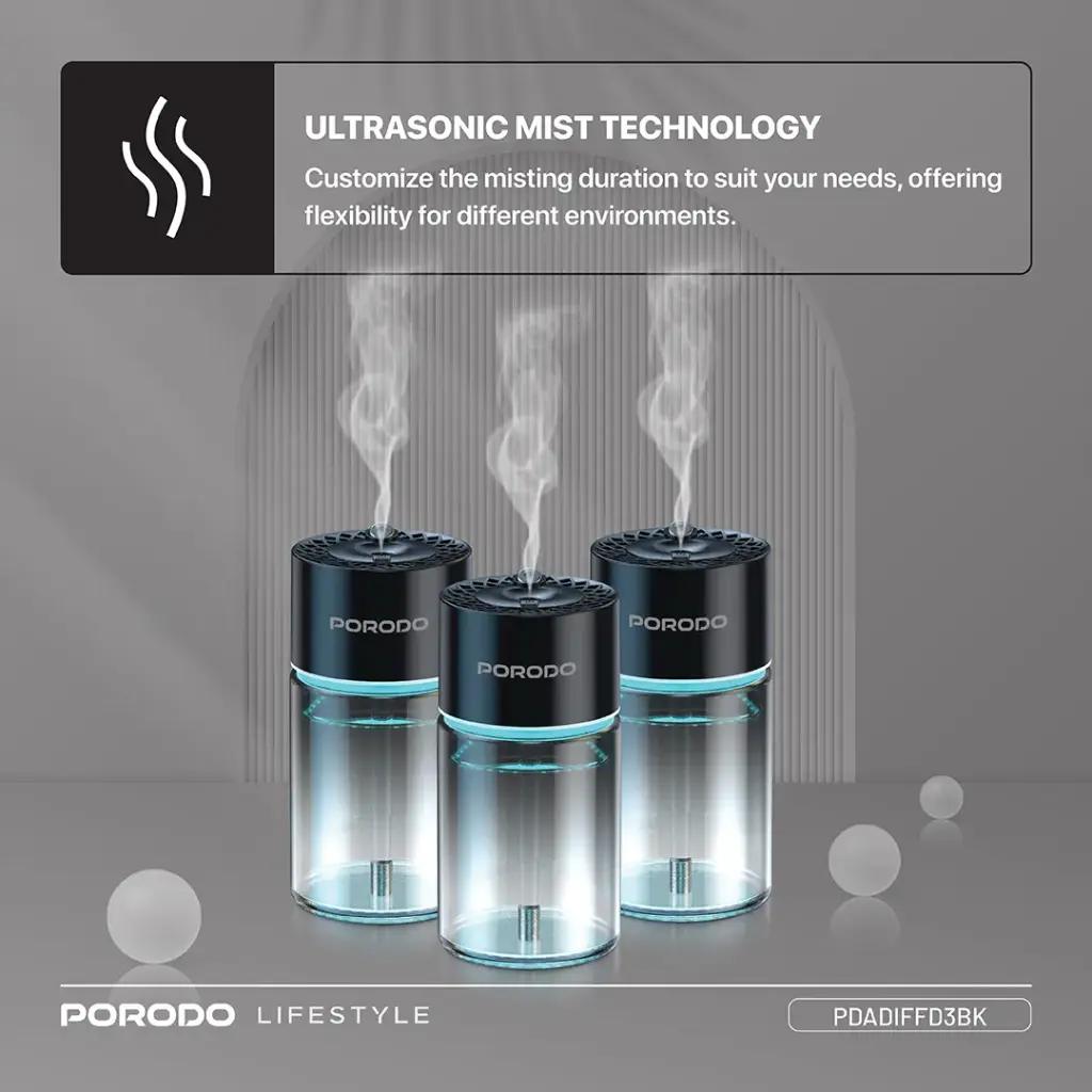 Porodo Lifestyle Valencia Smart Aroma Diffuser 3