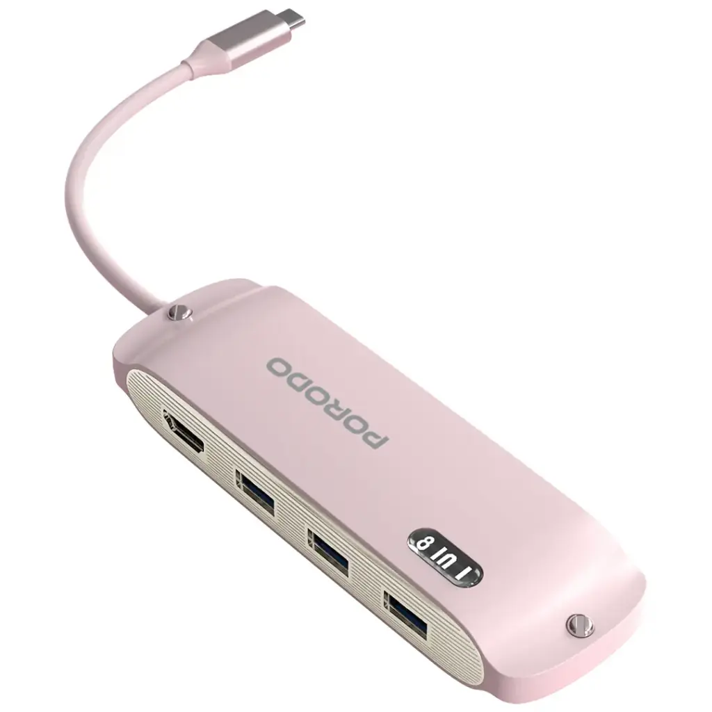 Porodo Malone Multi-Port USB-C HUB 3