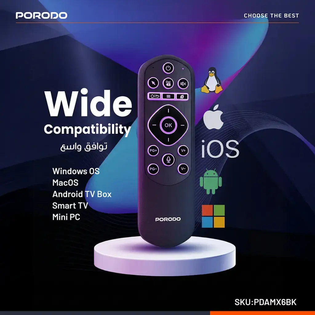 Porodo Miko Mini Keyboard 6-Axis Gyro Sensor 2