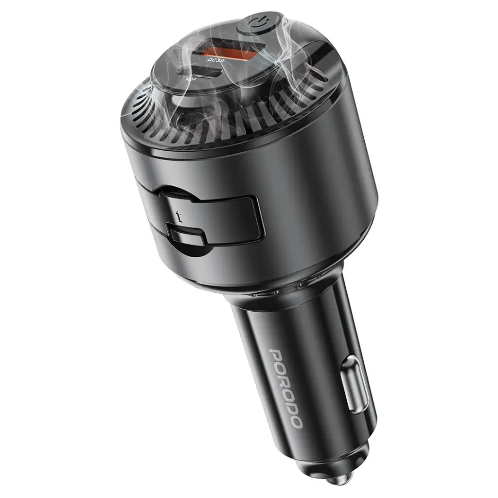 Porodo Mist Charge 2 IN 1 Car Charger 6