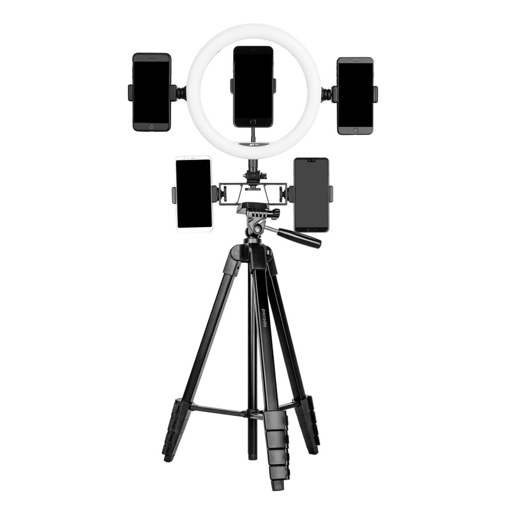 Porodo Professional Gimbal Tripod 171Cm Height 6