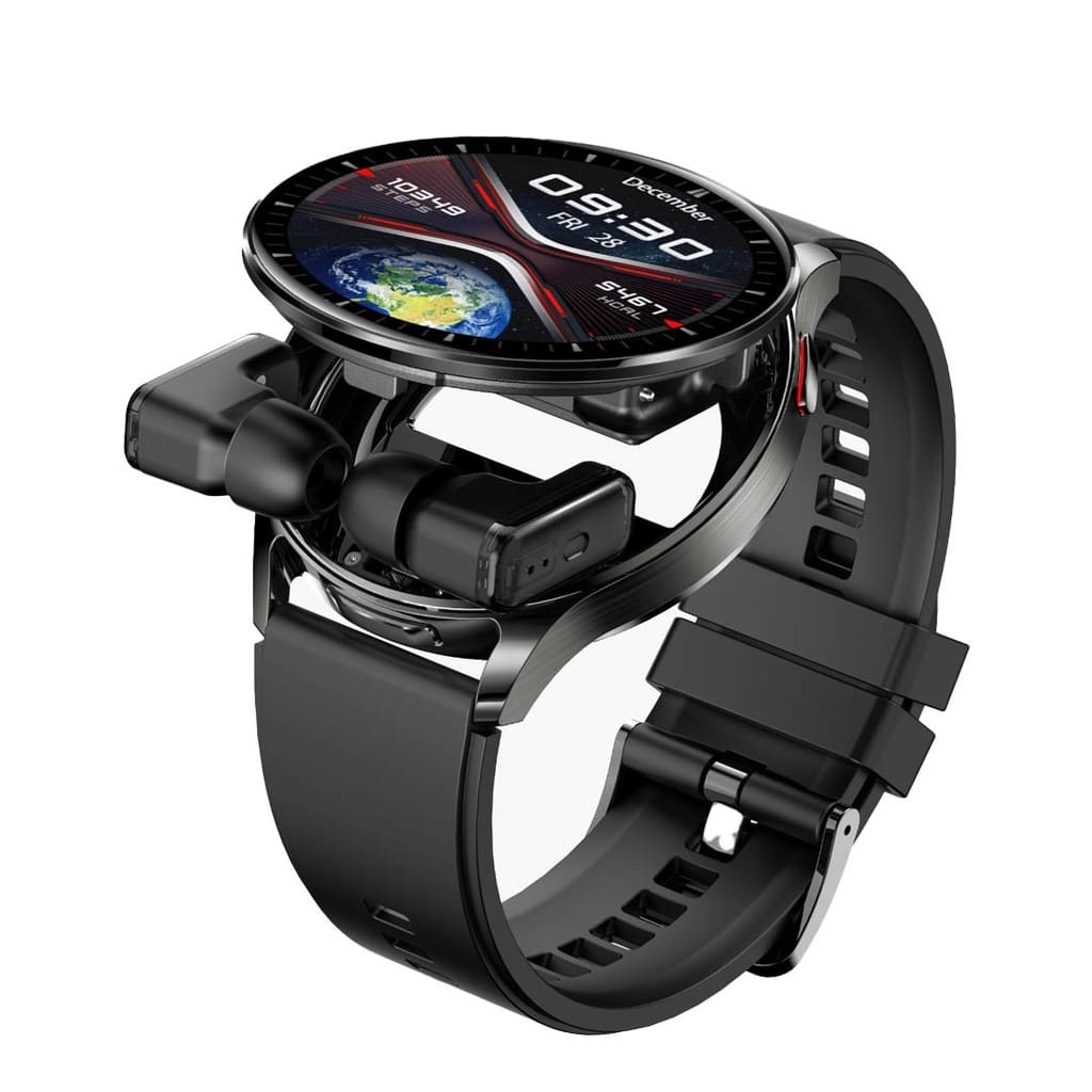 Smartwatch with Built-in Wireless Earbuds 3
