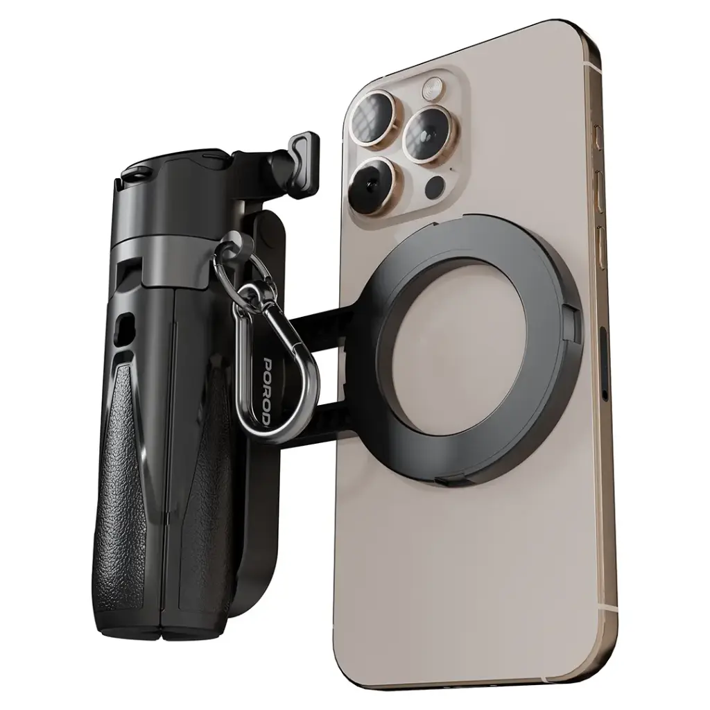 Porodo Quad Base Selfie Stick Handheld Camera Grip 3