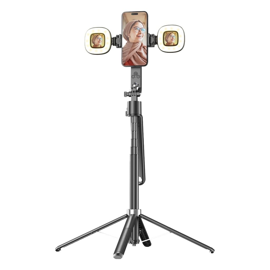 Porodo Selfie Stick With 360° AI Tracking 2