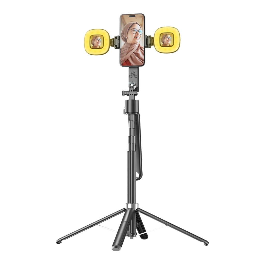 Porodo Selfie Stick With 360° AI Tracking 3
