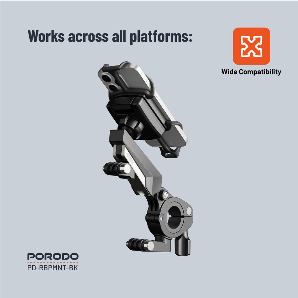 Porodo Shock-Absorption Bicycle Mount 3