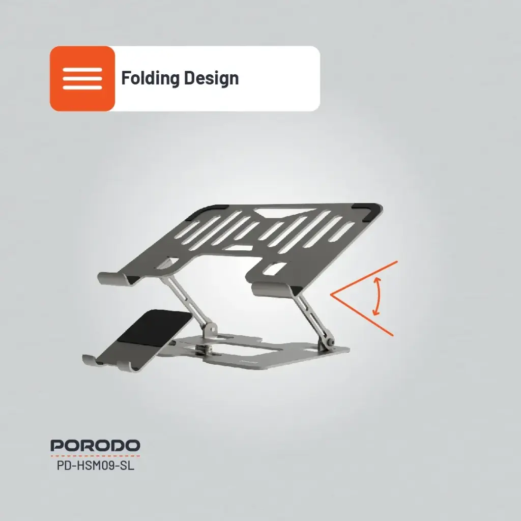 Porodo Smart Folding Multi-Device Stand 3