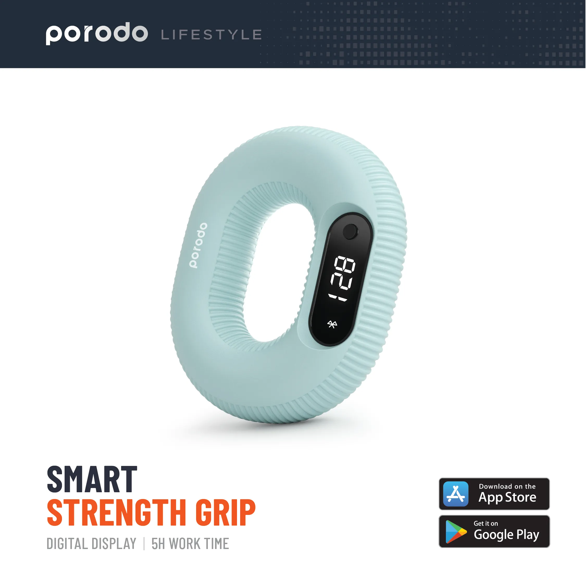 Poorodo Portable Neck Fan with LED Display 3