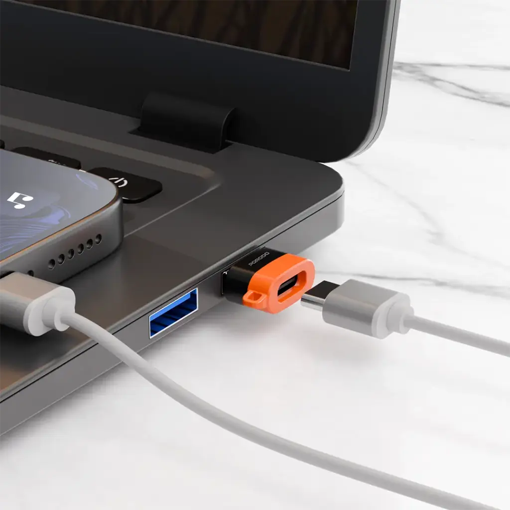 Porodo SnapCharge USB-A to USB-C Converter 2