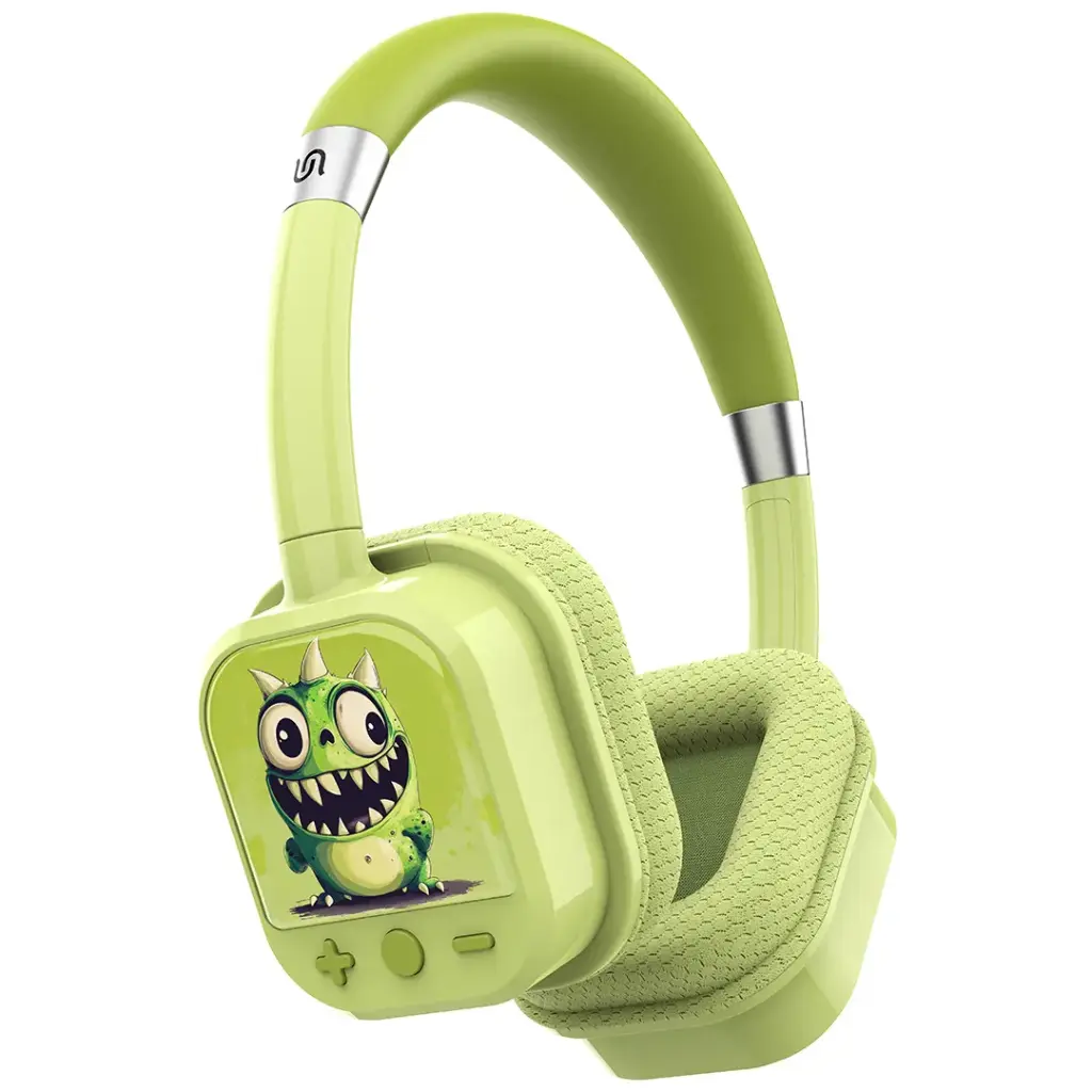 PORODO Kids On-Ear Headphones with Cartoon Octopus Graphic 5