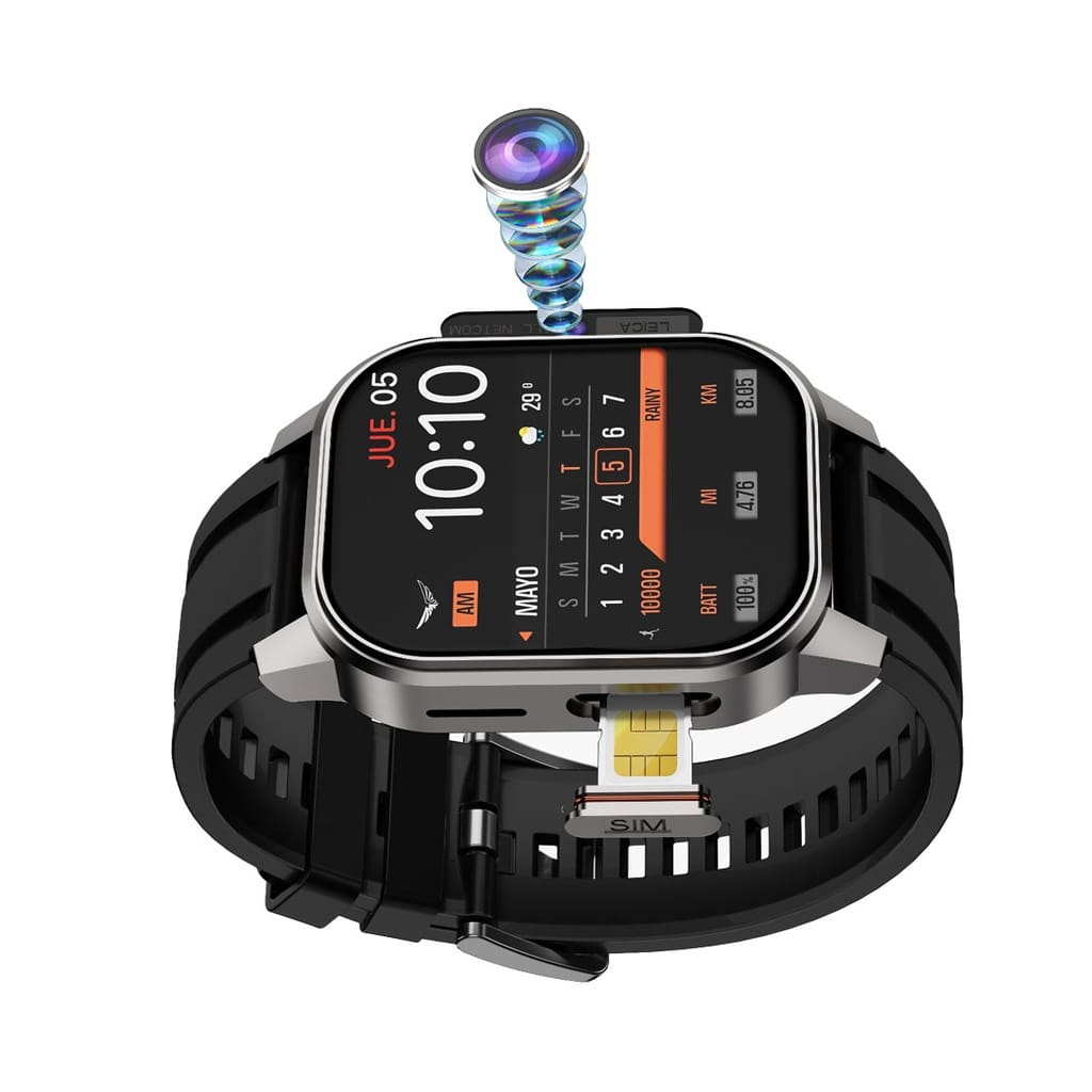 Porodo Spectre 4G Cellular &amp; Video Smart Watch 5