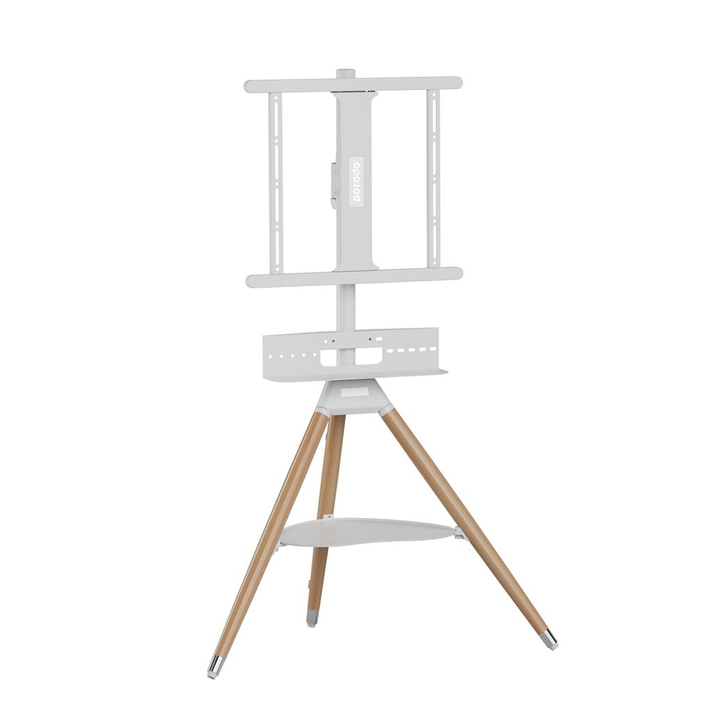 Porodo TV Stand Wooden Tripod 8