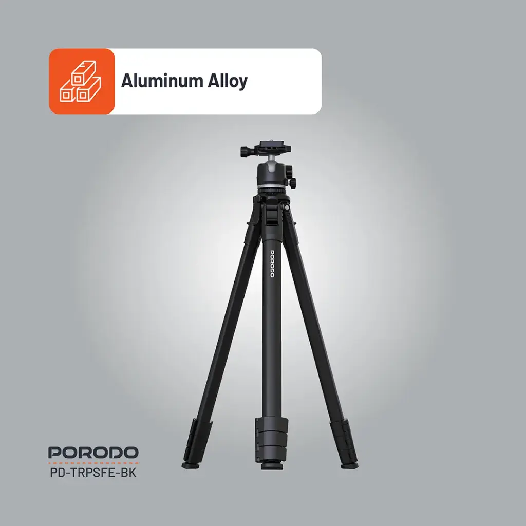 Porodo Ultra-Light Aluminum Tripod 2