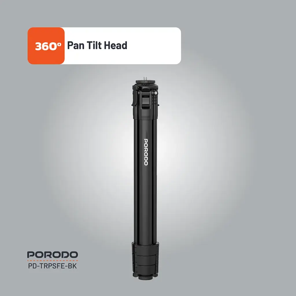 Porodo Ultra-Light Aluminum Tripod 4