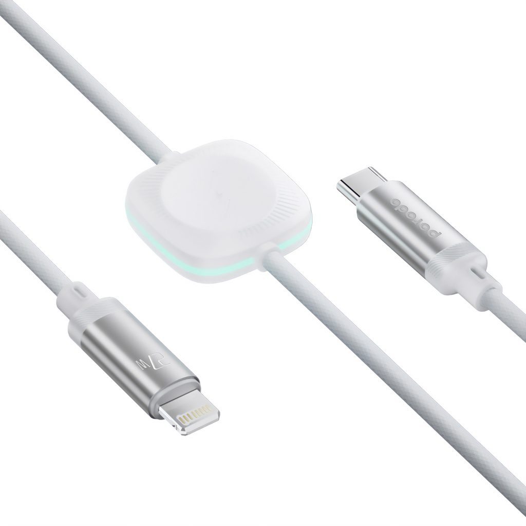 Porodo 27W USB-C to Lightning Fast Charging Cable 2