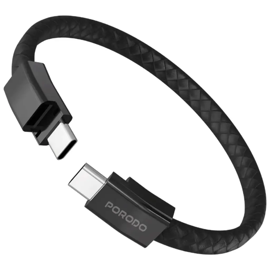Porodo USB-C To USB-C Wristband Cable 2
