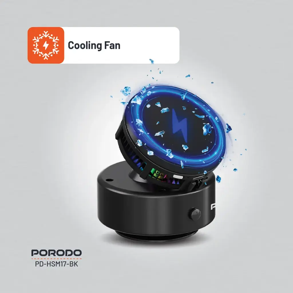 Porodo Vacuseal Magsafe Charging & Cooling 7