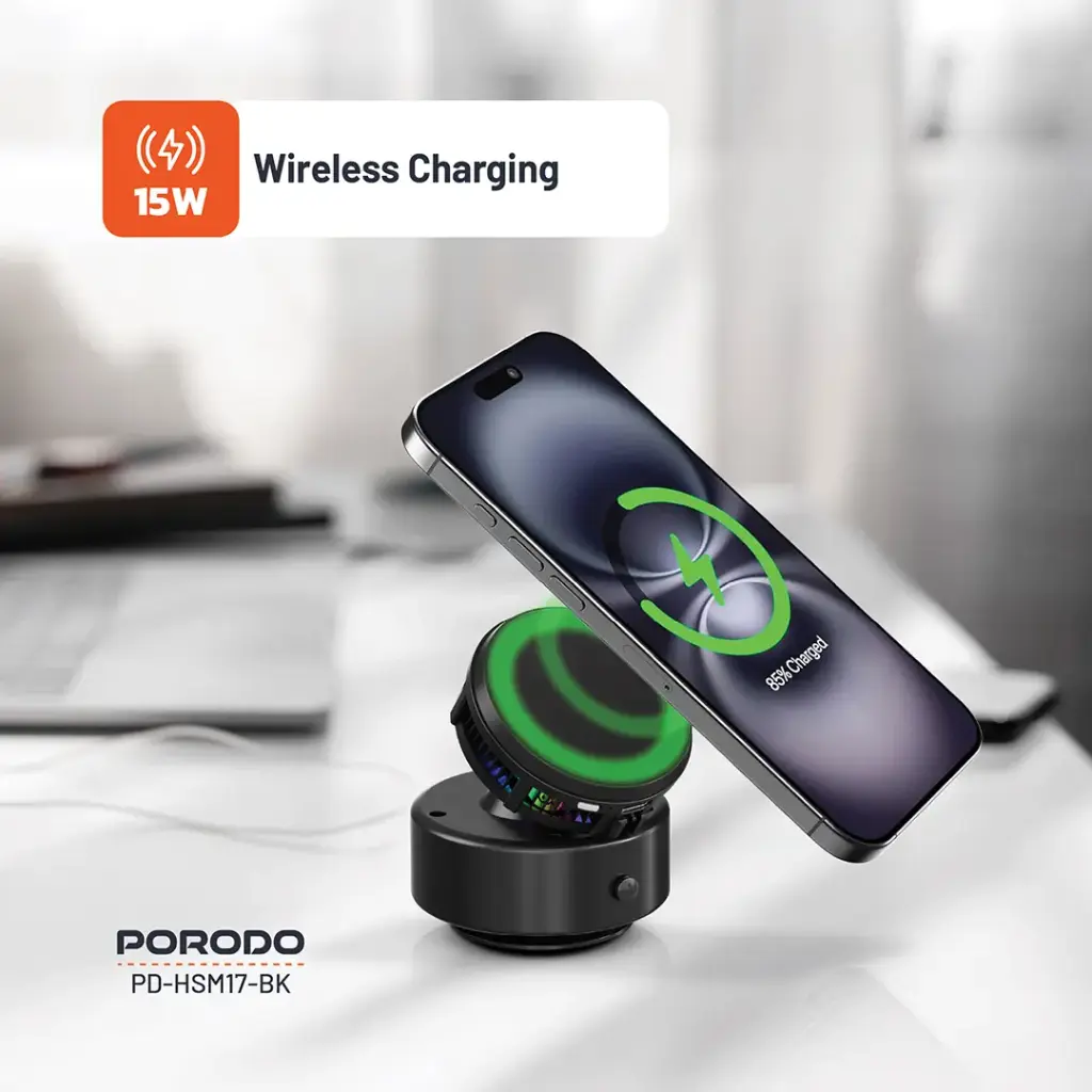 Porodo Vacuseal Magsafe Charging & Cooling 8