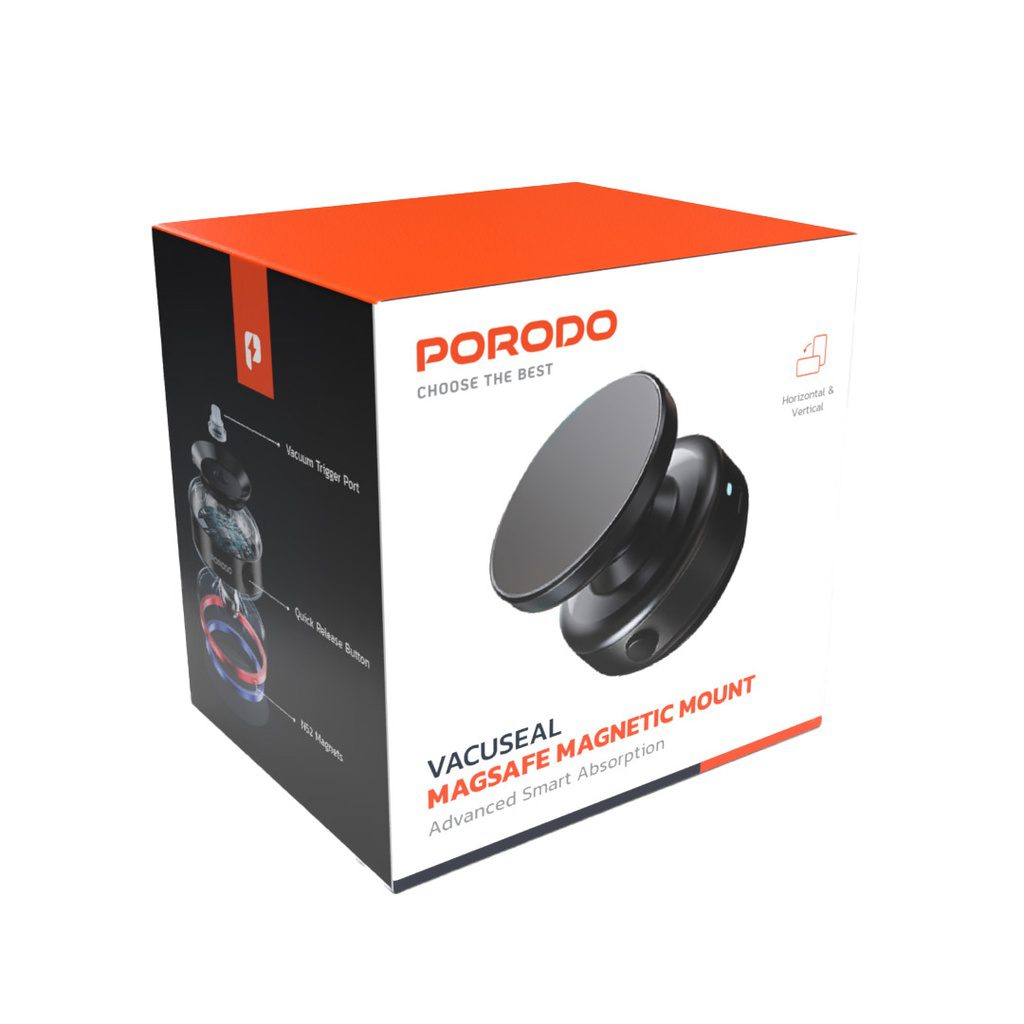 Porodo Vacuseal Magsafe Magnetic Mount 8