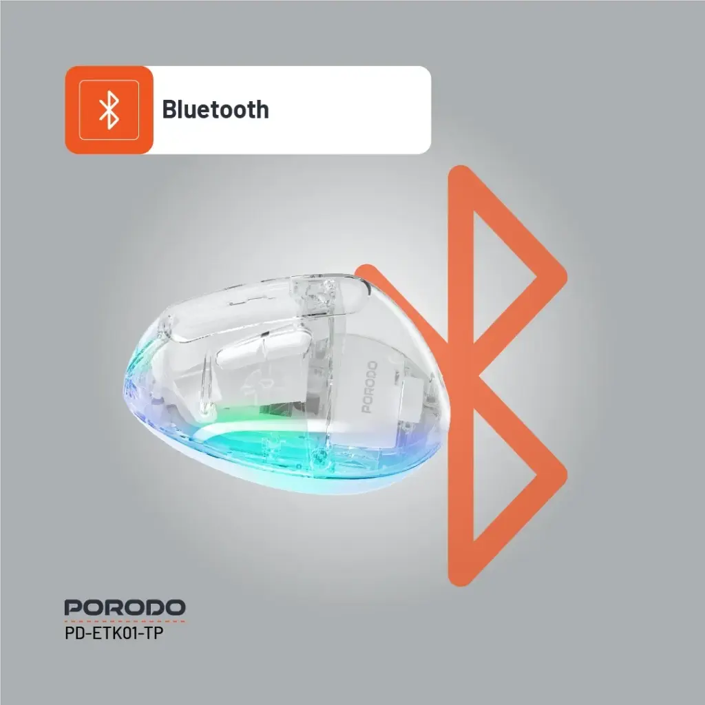 Porodo Vertical 4800 DPI Wireless Mouse 6