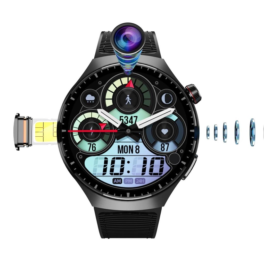 Porodo Vista 4G Cellular &amp; Video Smart Watch 4
