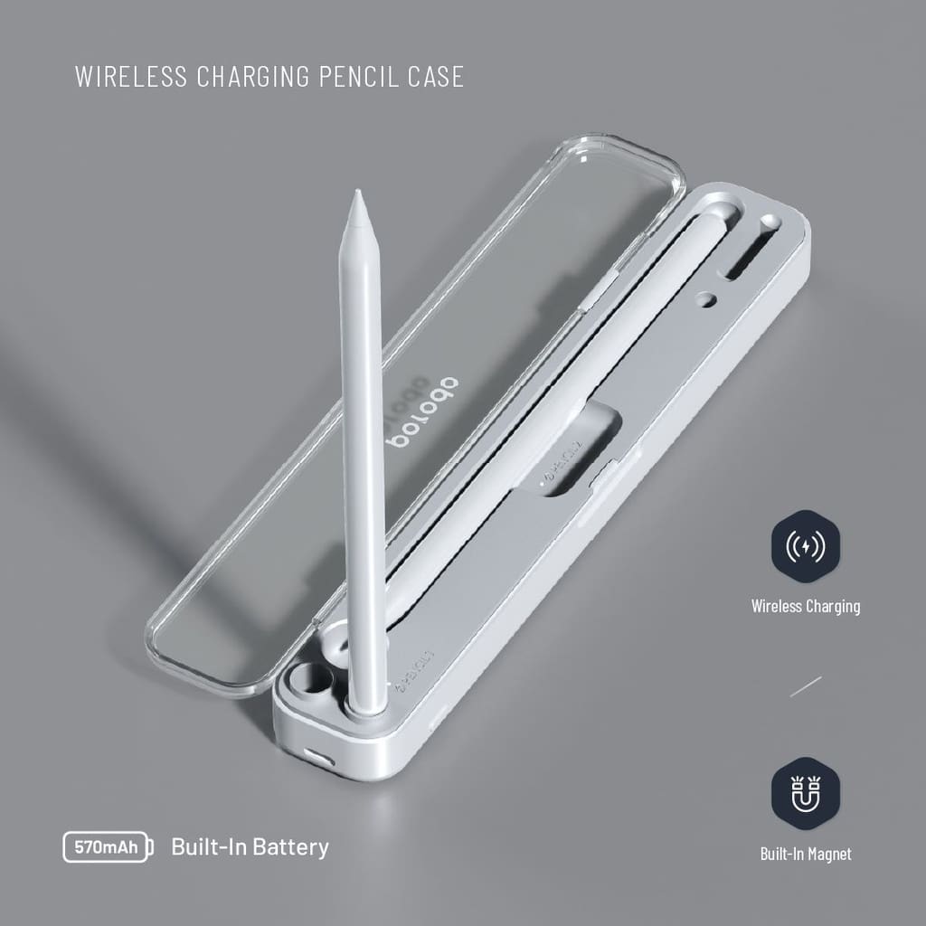 Porodo Wireless Charging & Storage Case for Pencil 1 & 2 2