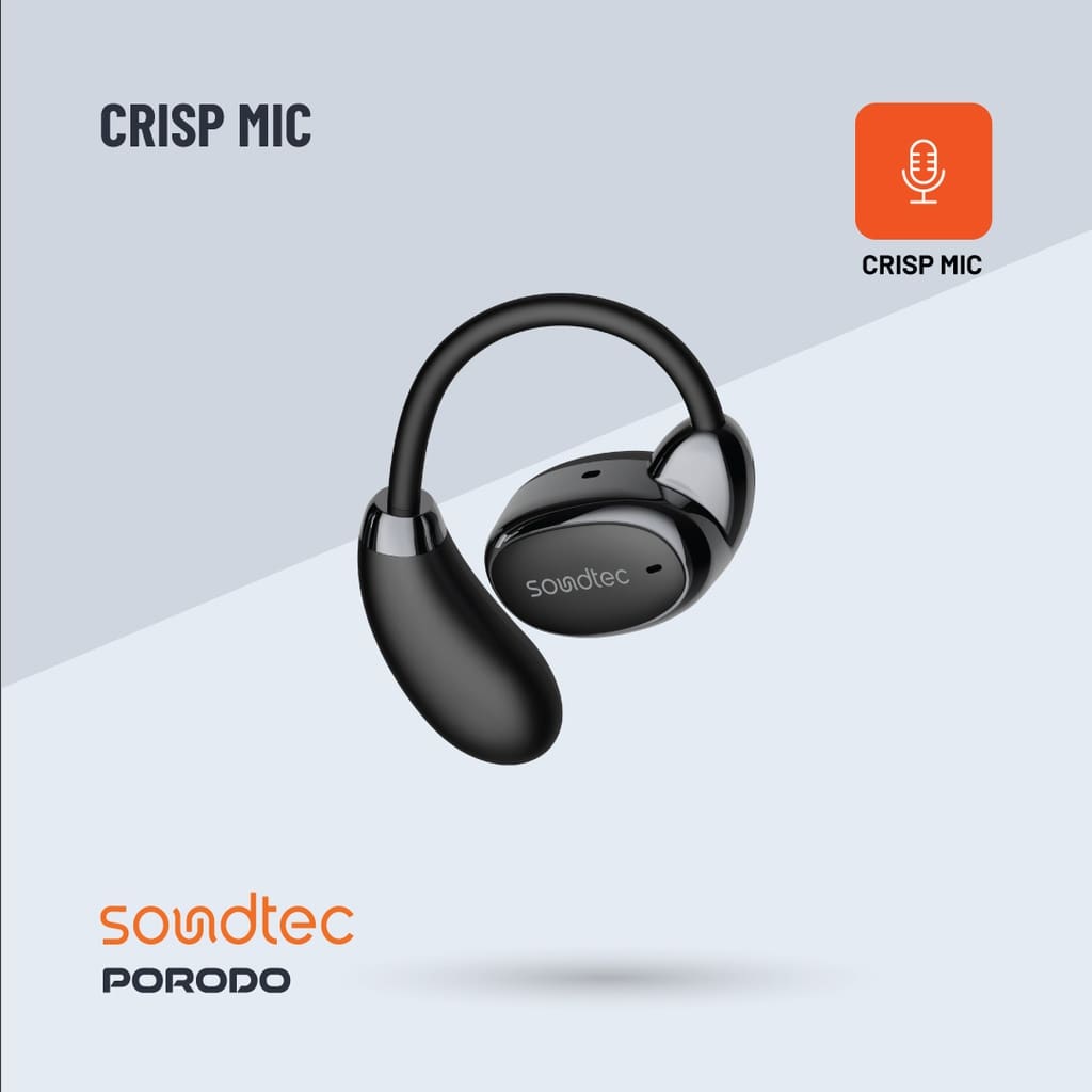 Soundtec By Porodo Aero Tune Open Wearable Earbuds 4