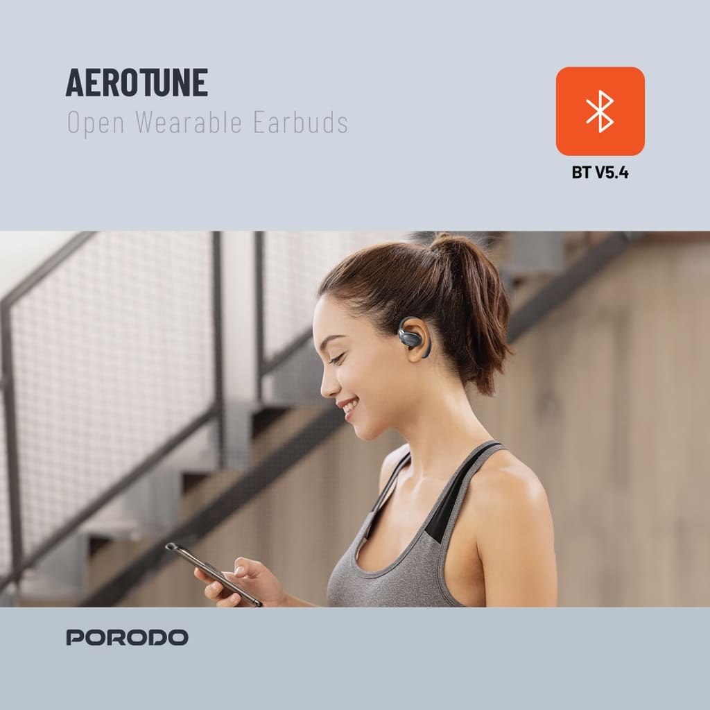 Soundtec By Porodo Aero Tune Open Wearable Earbuds 5