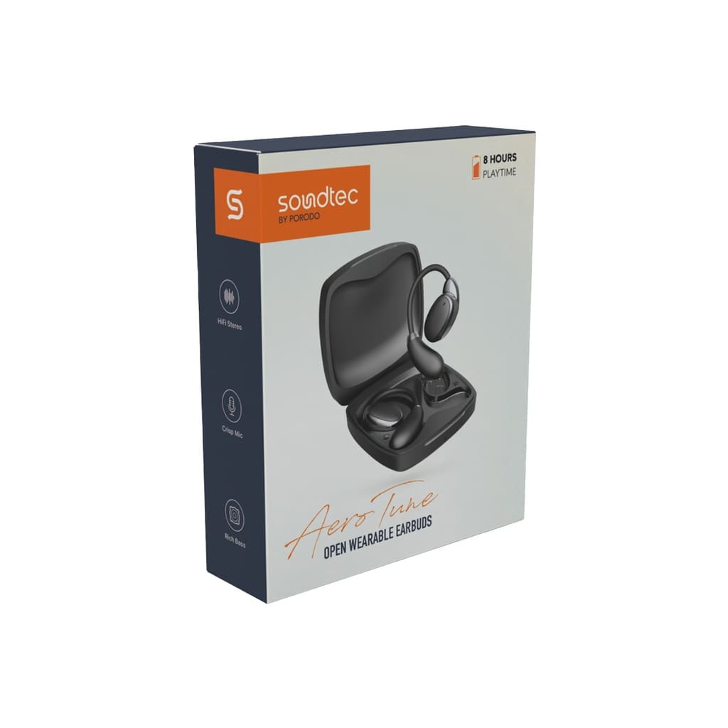 Soundtec By Porodo Aero Tune Open Wearable Earbuds 8